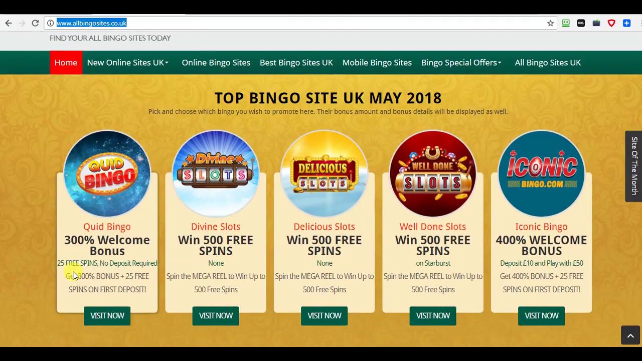 bingo free sign up bonus no deposit